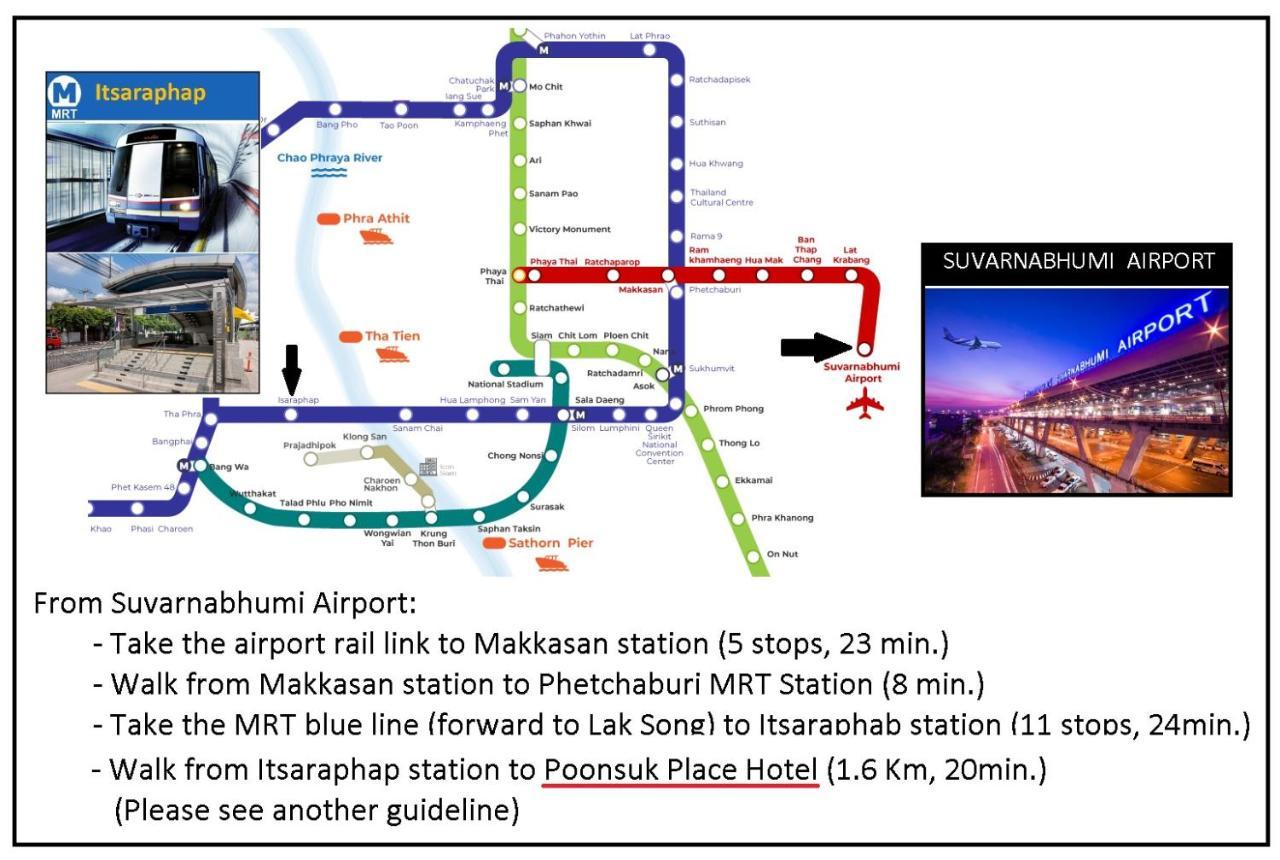 Poonsuk Place Hotel 방콕 외부 사진